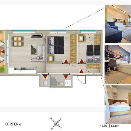 Scandian Apartments - City Hub Tallin Zewnętrze zdjęcie